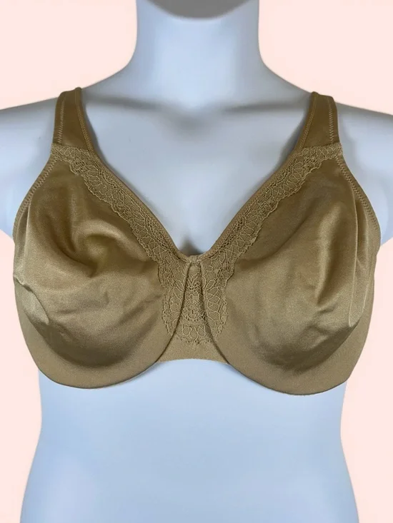 Bali Size 38DD/38E Tan Full Coverage Underwire Bra - Picture 1 of 8